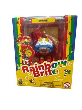 Rainbow Brite Twink Collectible Figure 40th Anniversary Edition By The Loyal Sub